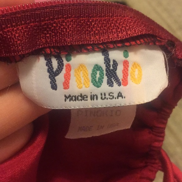 Beautiful shear floral red dress with silk top - Picture 7 of 7